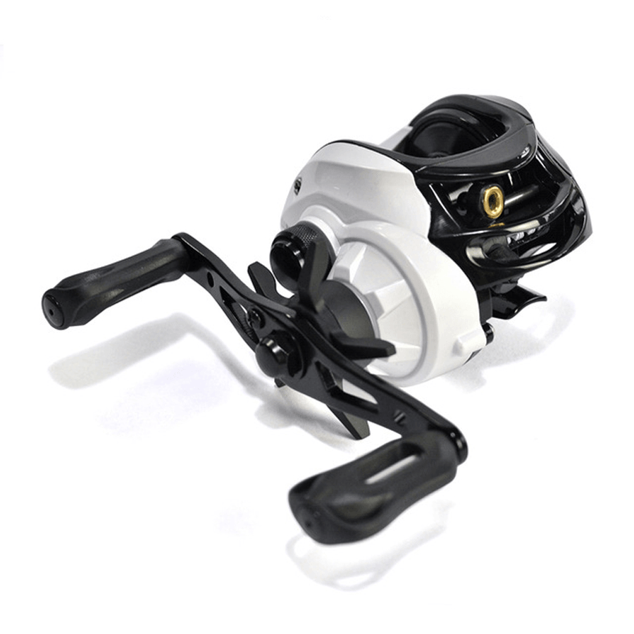 Fishdrops LU NA 6.3:1 6+1BB Max Drag 5.5Kg Baitcasting Fishing Reel Fresh Salt Water Casting Reel - MRSLM