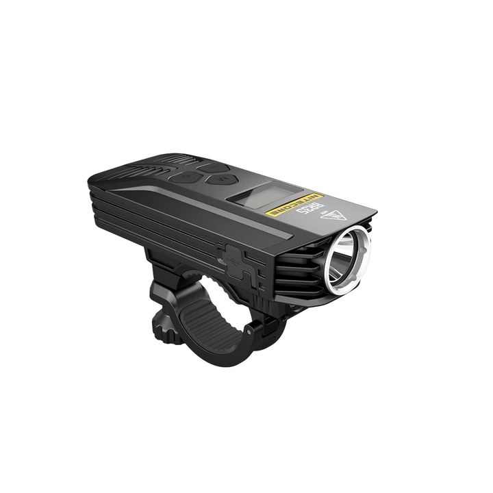 Nitecore BR35 1800LM L2 U2 OLED Display Dual Distance Beam 6800Mah Lithium Battery Bike Front Light Dual Beam Rechargeable Bike Headlight W/Remote Switch Mount Charging Cable and Cable Organizer - MRSLM