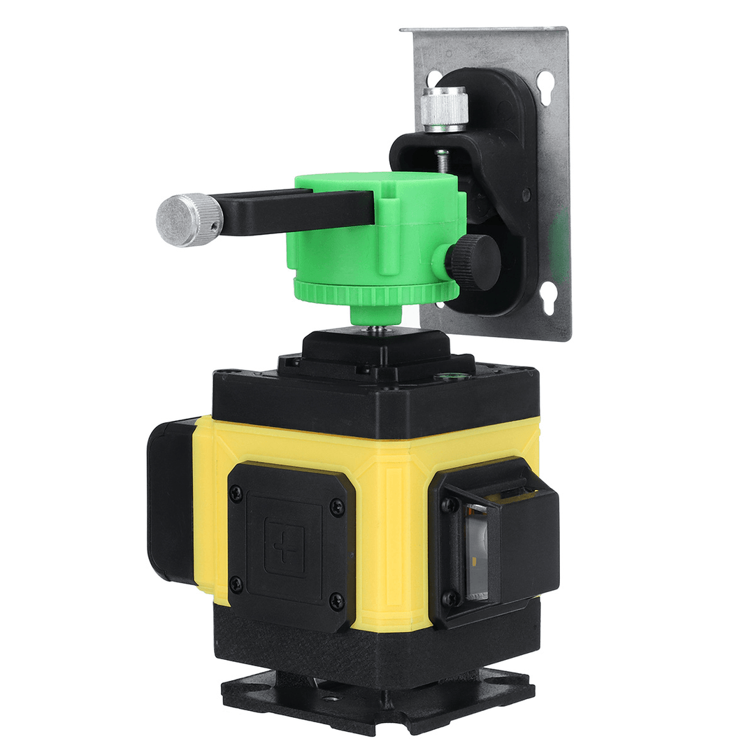 16/12/8 Line 360° 4D Horizontal Vertical Cross Green Light Laser Level Self-Leveling Measure Super Powerful Laser Beam - MRSLM