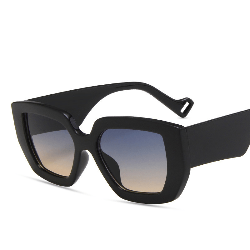 Side Sunglasses Personality Polygon Contrast Sunglasses Retro Sunglasses - MRSLM