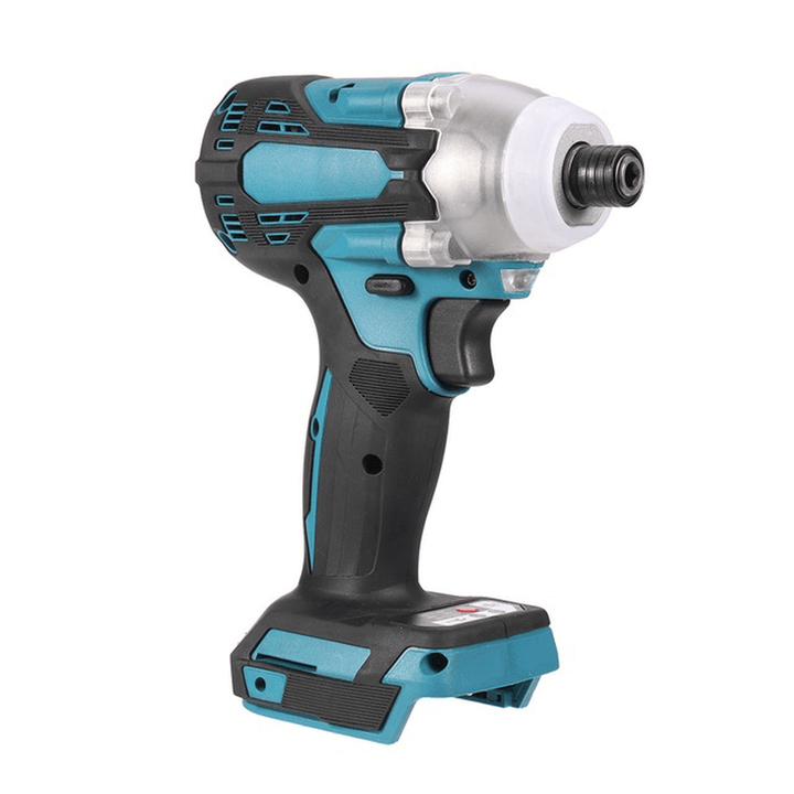 350N.M 18V Brushless Cordless Electric Impact Wrench Driver Screwdriver Power Tools W/ None/1/2 Battery for Makita - MRSLM