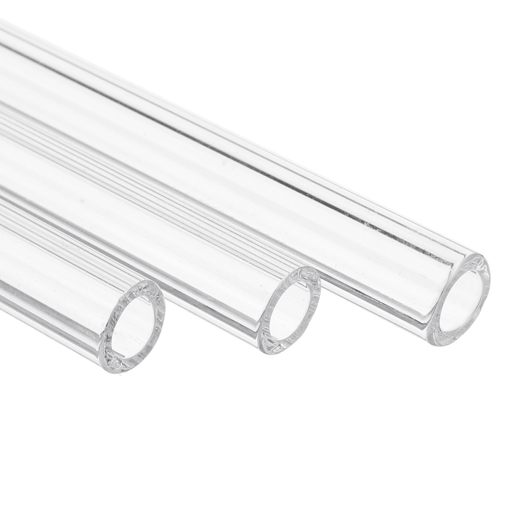 10Pcs Length 100Mm OD 7Mm 2Mm Thick Wall Borosilicate Glass Blowing Tube Lab Factory School Home - MRSLM