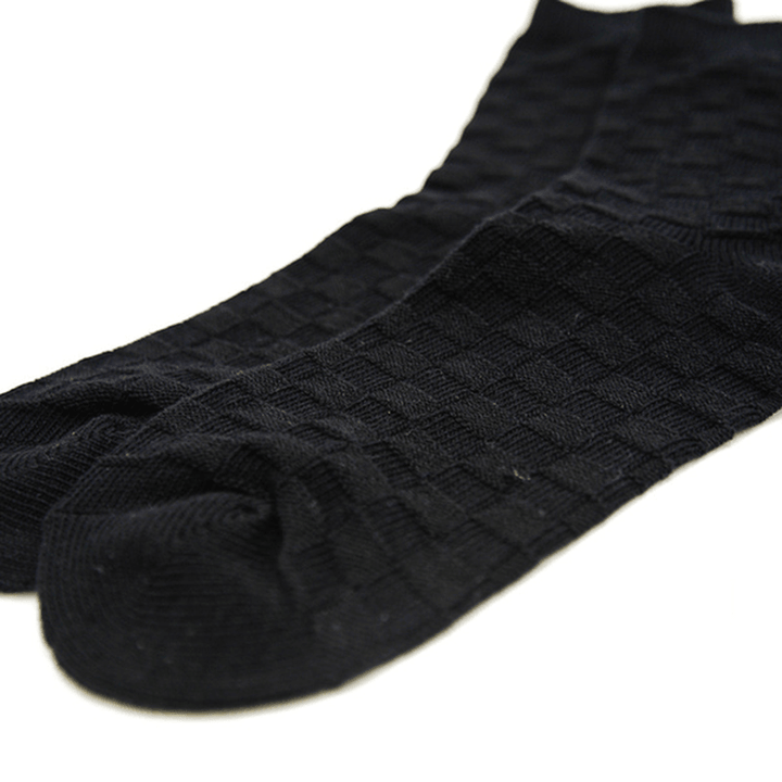 Men Cottton Tube Socks Athletic Sport Breathable Skid Resistant Deodorization Ankle Socks - MRSLM