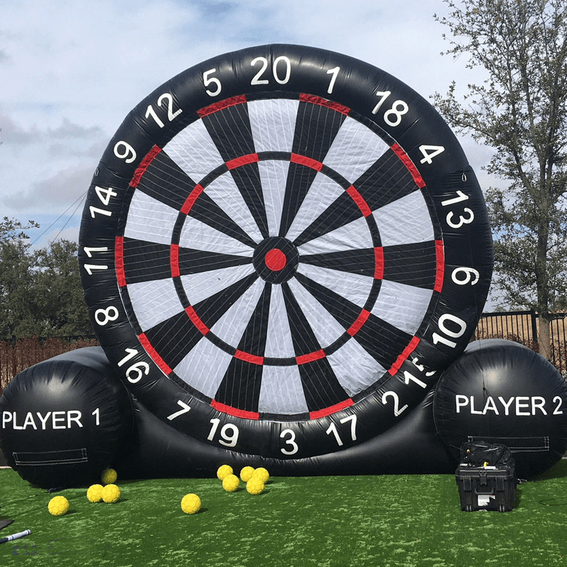 4M/13Ft High Giant Inflatable Dart Board for Game Soccer with Air Blower 220V - MRSLM