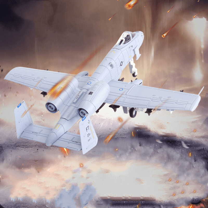 Attack Aircraft Model A-10 Aircraft Fighter Alloy Simulation - MRSLM