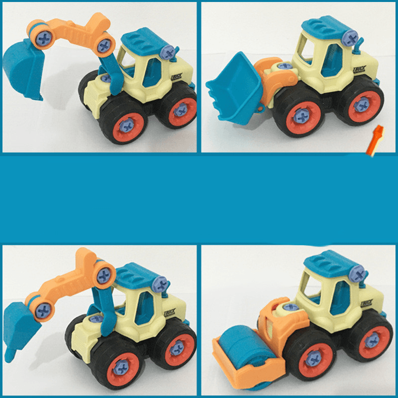 Children'S Disassembly and Assembly Engineering Vehicle Toy - MRSLM