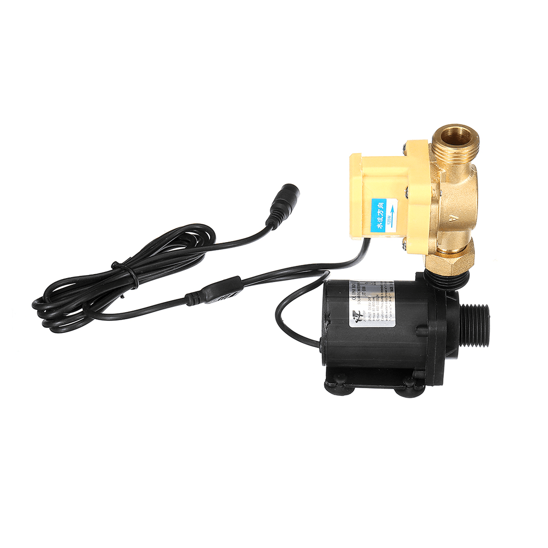 24V DC Water Pump with Water Flow Switch Solar Water Heater Booster Pump for Bathing Machine - MRSLM