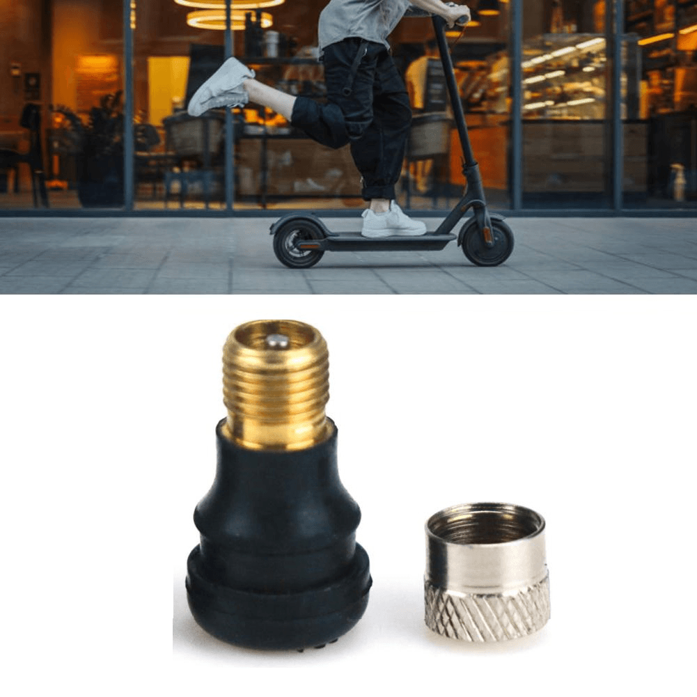 BIKIGHT Electric Scooter Air Valve Front and Rear Vacuum Wheel Gas Valve Electric Scooter Accessories for M365 Pro Electric Scooter - MRSLM