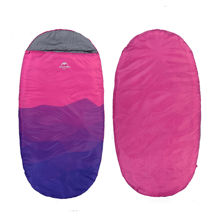 Naturehike Outdoor Sleeping Bag Cotton Mummy Single Sleep Pad Adult Noon Break Equipment - MRSLM