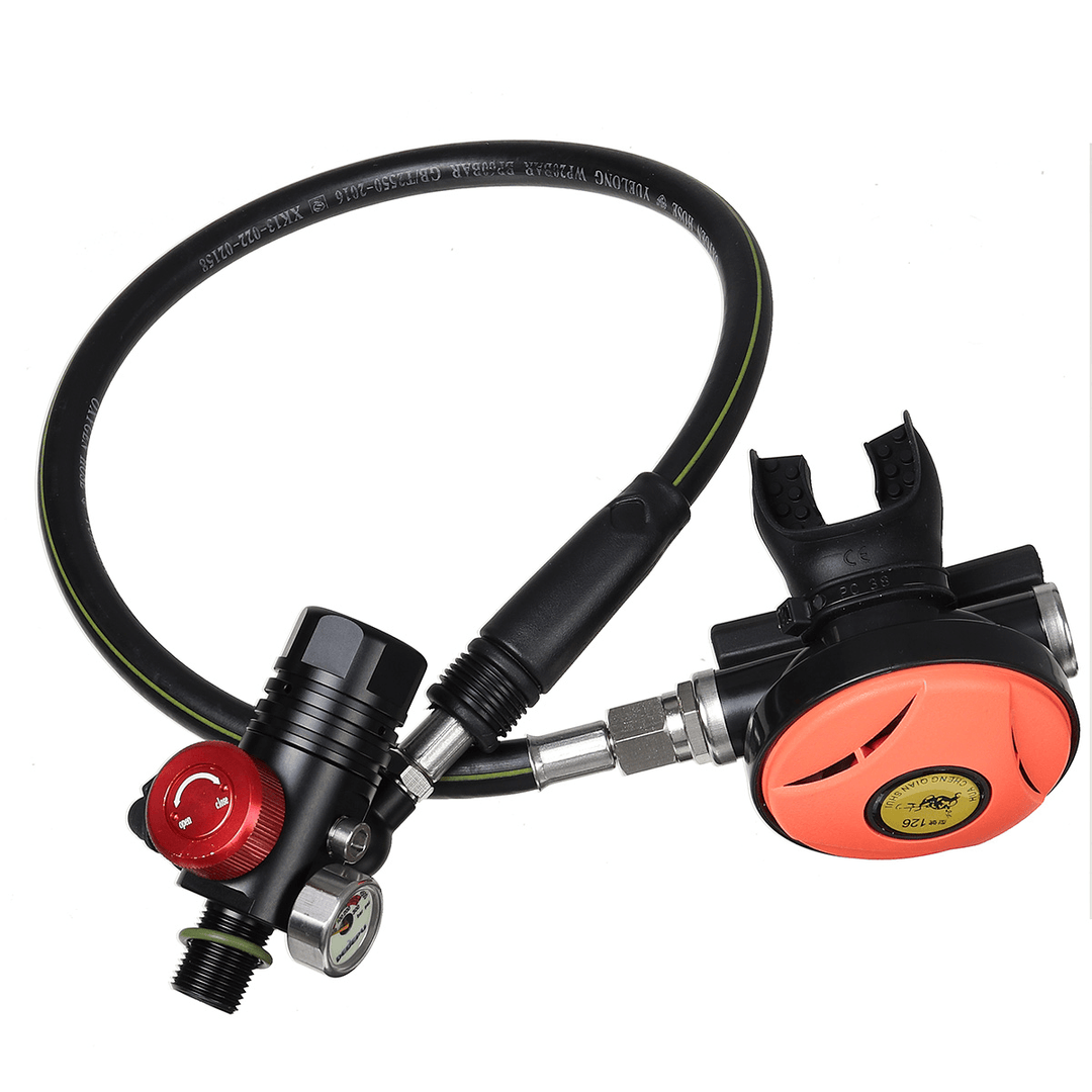 Scuba Diving Oygen Cylinder Respirator Underwater Breathing Valve Equipment Tool - MRSLM