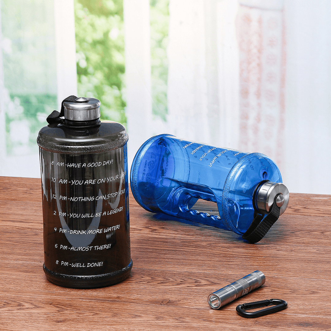 2.2L Outdoor Indoor Sports Water Bottle Fitness Gym Climbing Riding Running Kettle - MRSLM