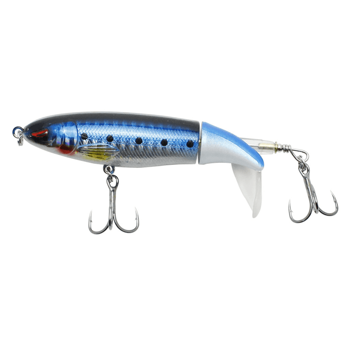 ZANLURE 5PCS 13G Floating Pencil Fishing Lures Hard Shell Plastic Fish Simulation Lures with 2 Hooks Fishing Tools - MRSLM