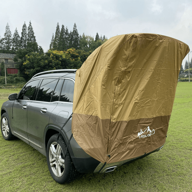 Ipree® Car Trunk Tent Sunshade Rainproof for Self-Driving Tour Barbecue Outdoor Mobile Tent - MRSLM