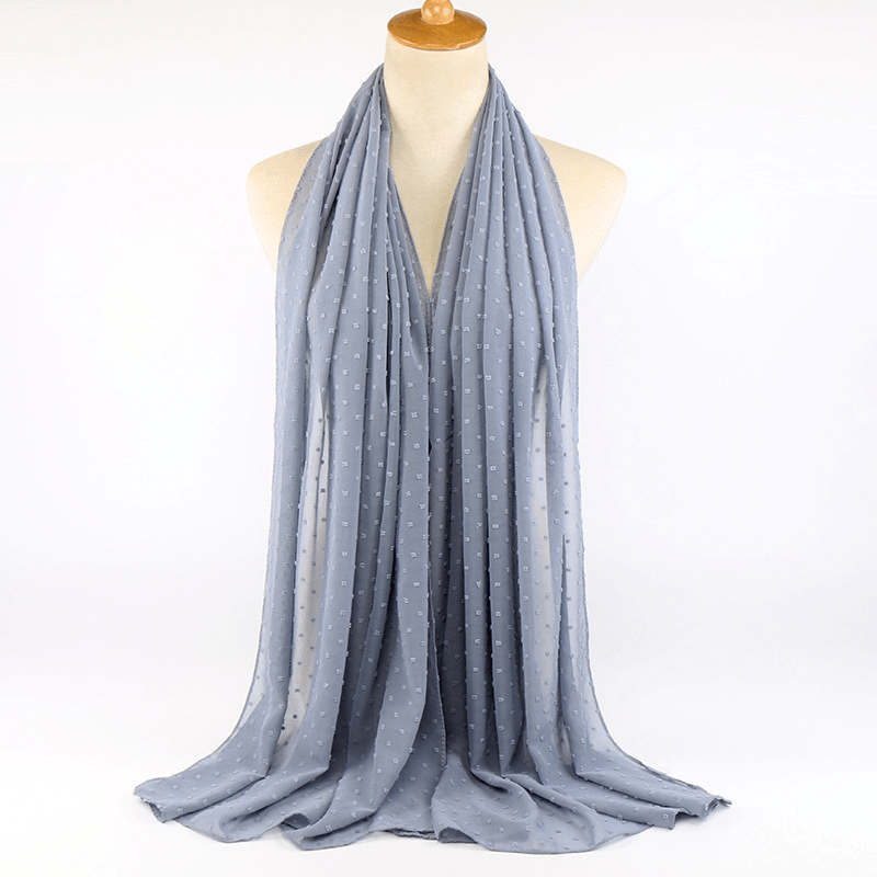 Thick Chiffon Long Scarf - MRSLM