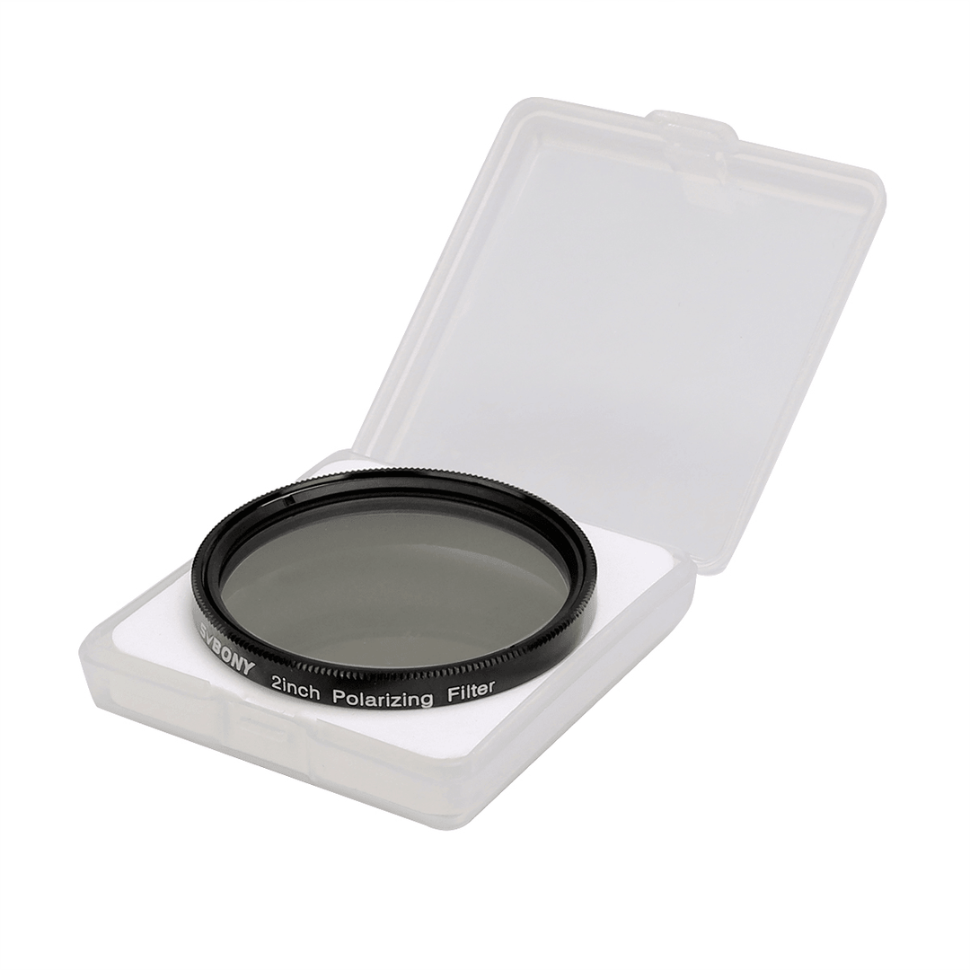 Svbony 2" Linear Polarizer Filter Anodized Aluminum Optical Glass for Lunar Planetary Observing - MRSLM