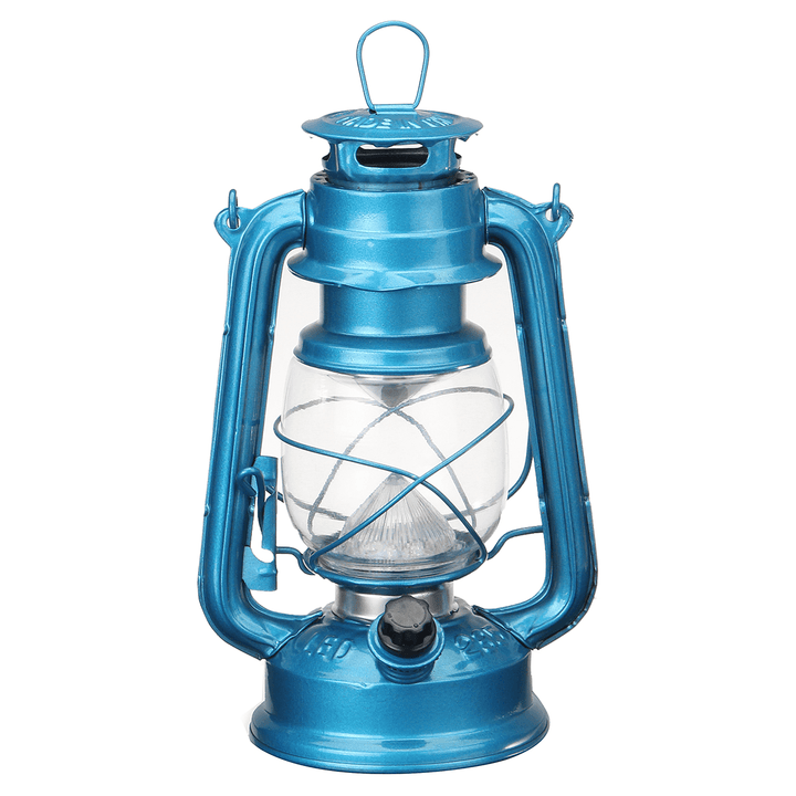 Vintage Style 15 LED Emergency Light Battery Operated Indoor Outdoor Camping Fishing Lantern - MRSLM