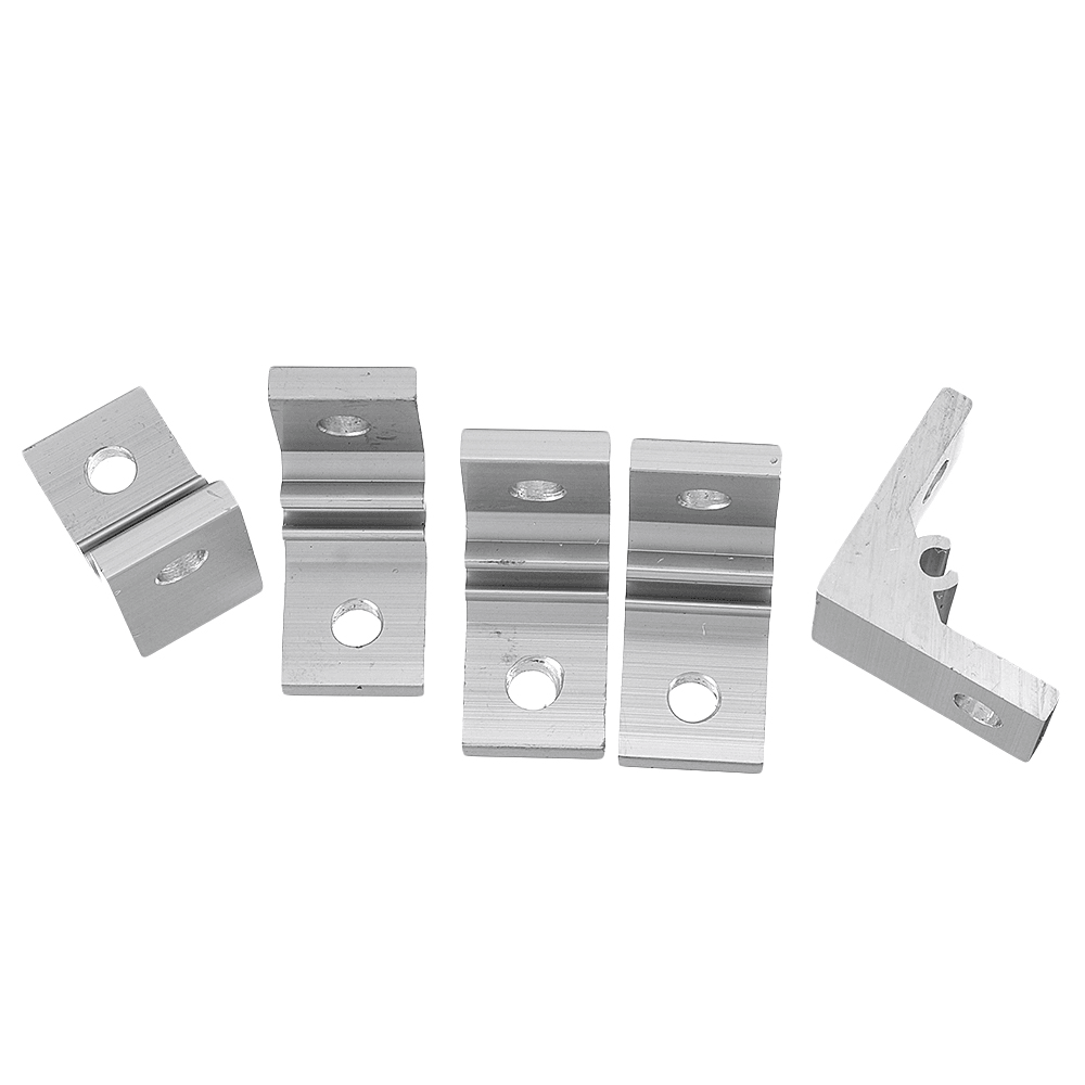 Machifit 5Pcs Aluminium Angle Corner Bracket 90 Degree Corner Connector Bracket for 2020 3030 4040 Aluminum Extrusions - MRSLM