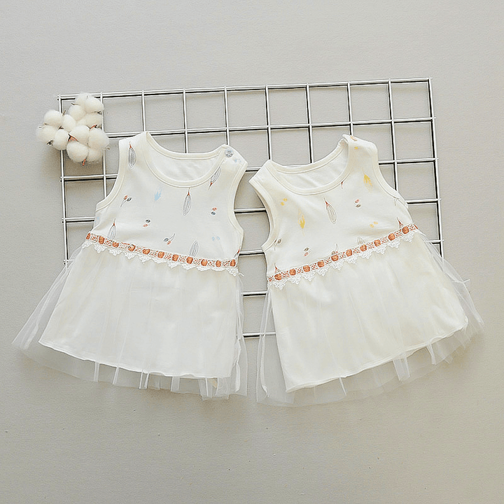 2021 Summer Baby Skirt, Sleeveless Princess Skirt, Baby Dress Factory Wholesale - MRSLM