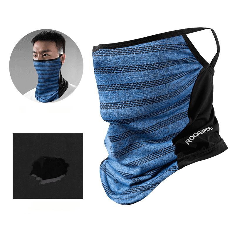 ROCKBROS LF7367 Sun UV Protection Dust Wind Proof Bandana Neck Face Mask Scarf Cycling Running Fishing Camping - MRSLM