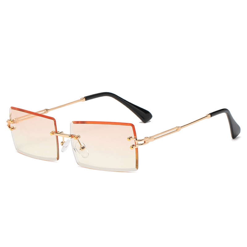 Mi Nail Small Square Ocean Sunglasses - MRSLM