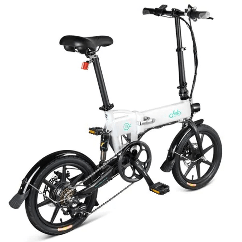 [US Direct] FIIDO D2S Shifting Version 36V 7.8Ah 250W 16 Inches Folding Moped Bicycle 25Km/H Max 50KM Mileage Electric Bike US Plug - MRSLM