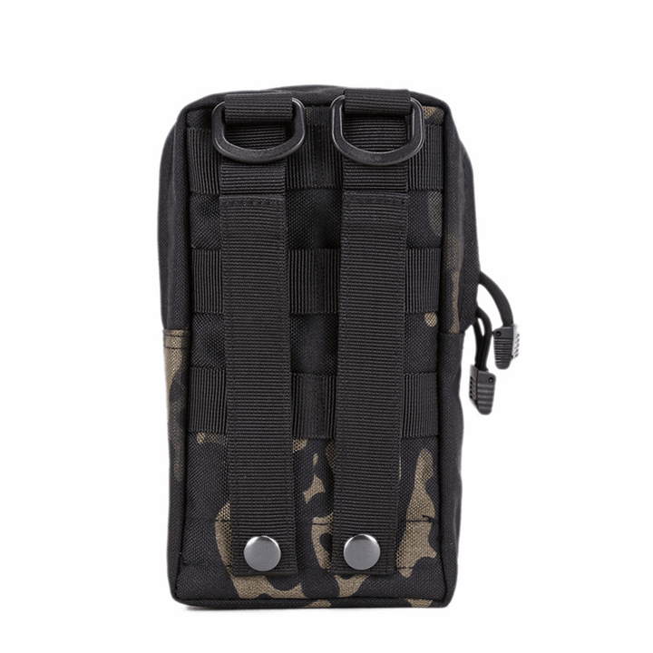 1000D Tactical Molle Pouch Military Waist Bag Outdoor Men EDC Tool Bag Walkie Talkie Pack Mobile Phone Hunting Compact Bag - MRSLM