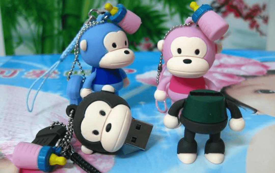 4GB Lovely Monkey USB 2.0 Flash Memory Stick Pen Drive - MRSLM