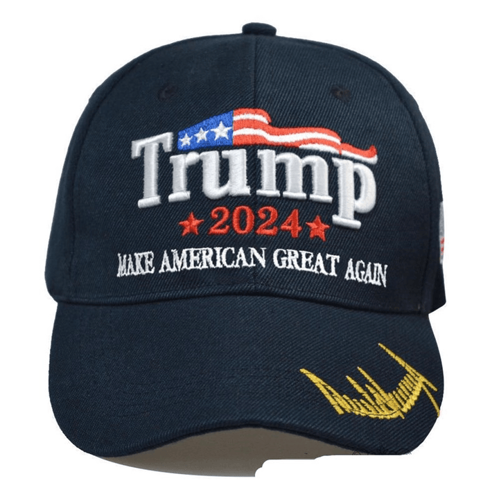 American Flag Camouflage Presidential Embroidered Hat - MRSLM