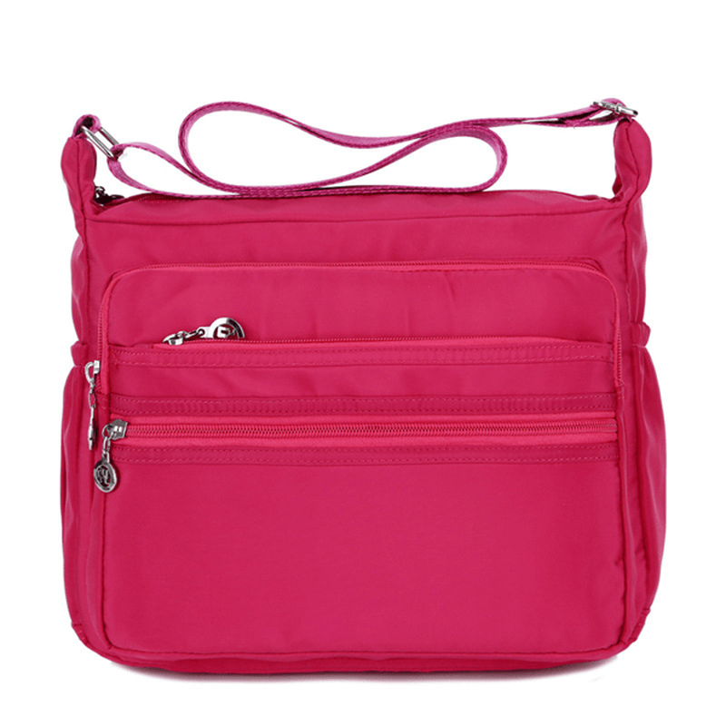 Large Capacity Women Waterproof Nylon Shoulder Bag Crossbody Bag - MRSLM