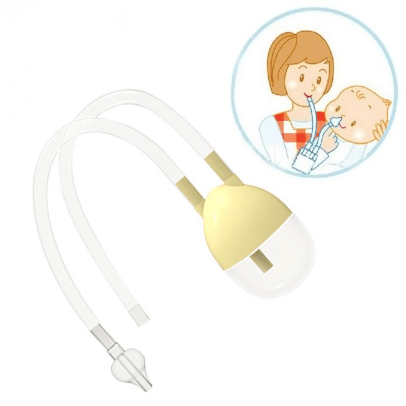 New Born Baby Vacuum Suction Cup Nasal Aspirator Safety Nose Cleaner Infantil Nose up Aspirador Nasal Baby Care - MRSLM