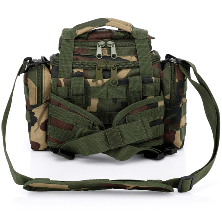 Outdoor Tactical Molle Backpack Camera Shoulder Pack Bag Waist Pouch Hiking Camping Travel Handbag - MRSLM