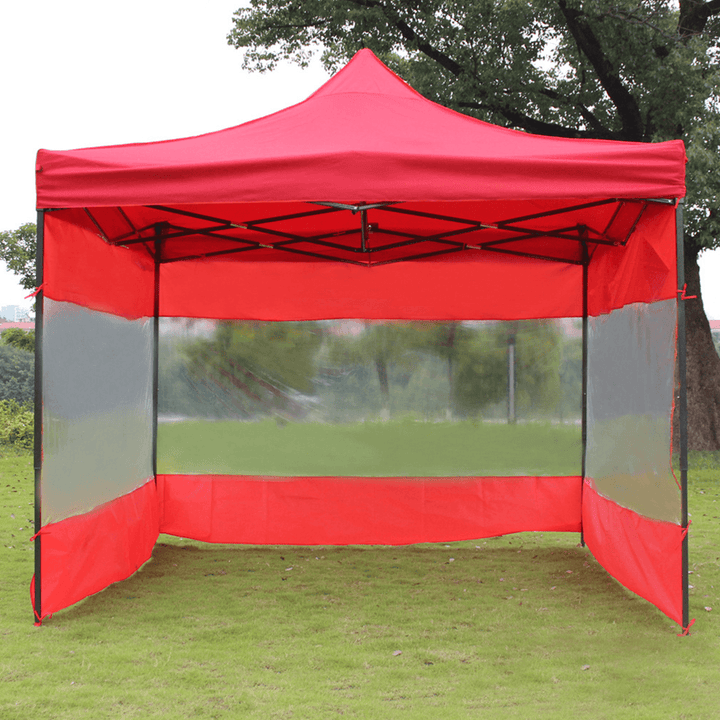 Waterproof Oxford Tents Gazebo Wall Sunshade Replacement Cloth One Side Outdoor Tent Sidewall without Roof - MRSLM