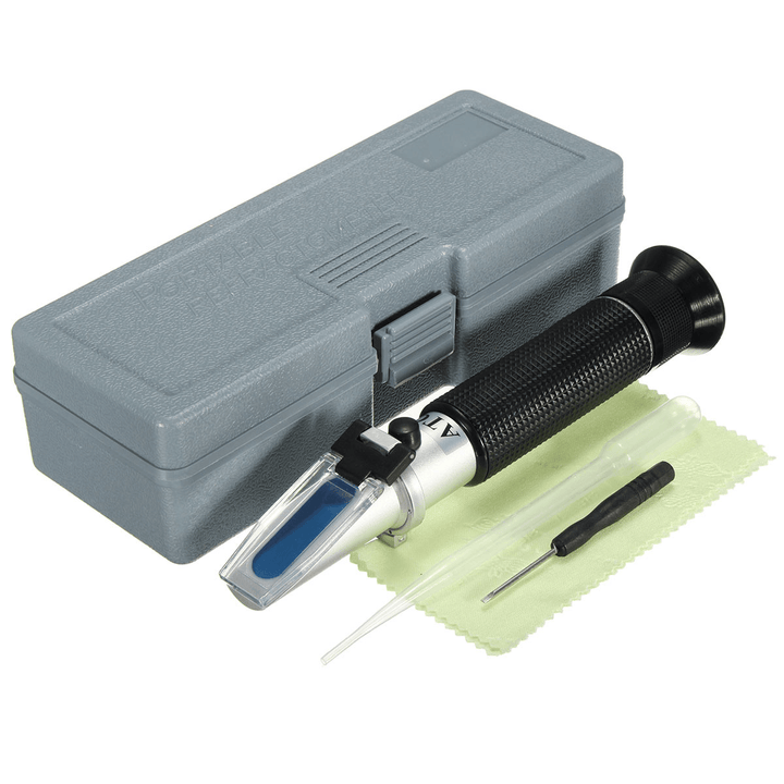 Handheld Salinity Refractometer Salt Water Salinity Reader Meter Range 0-10% - MRSLM