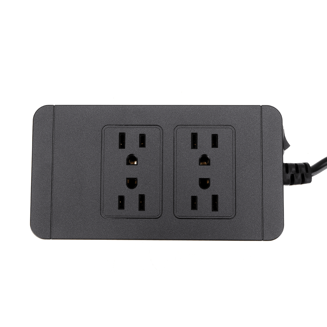 2500W Power Strip Socket 4 AC Outlets 4 USB Ports Charger Smart Power Switch Socket US - MRSLM