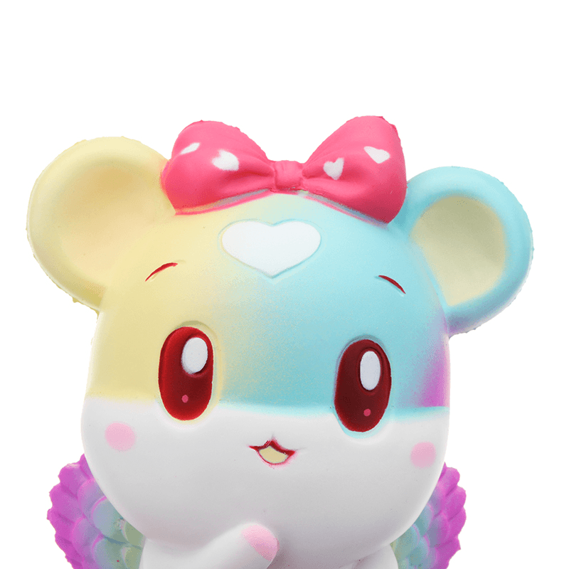 Taburasaa Mouse Squishy 12.5*15Cm Slow Rising with Packaging Collection Gift Soft Toy - MRSLM