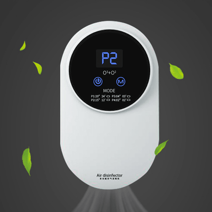 Air Purifier Disinfection Ozone Machine USB Charged Air Cleaner Household Deodorization for Kitchen Toilet - EU Plug - MRSLM