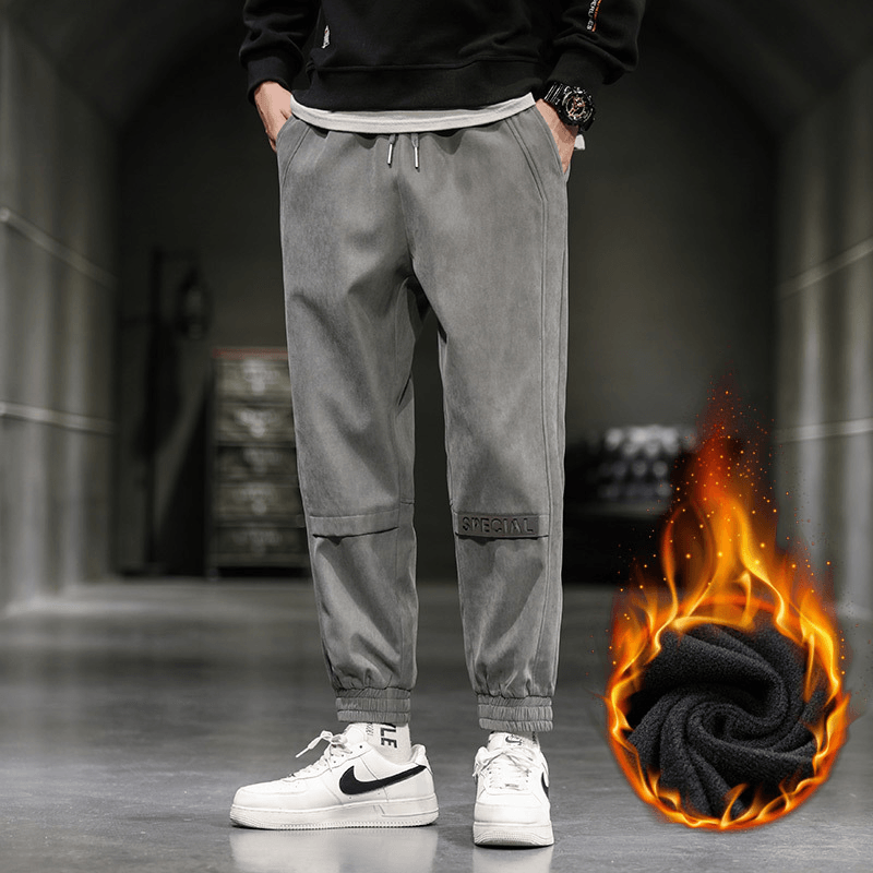 Autumn and Winter Overalls Youth Sports Pants Men'S Trousers - MRSLM