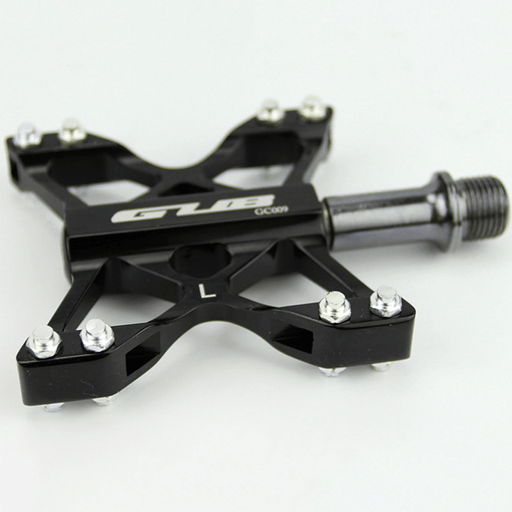 GUB GC009 Ultralight MTB BMX Mountain Pedals 3 Bearings Platform Pedals CNC AL6061+ Cr-Mo Axis 240G - MRSLM