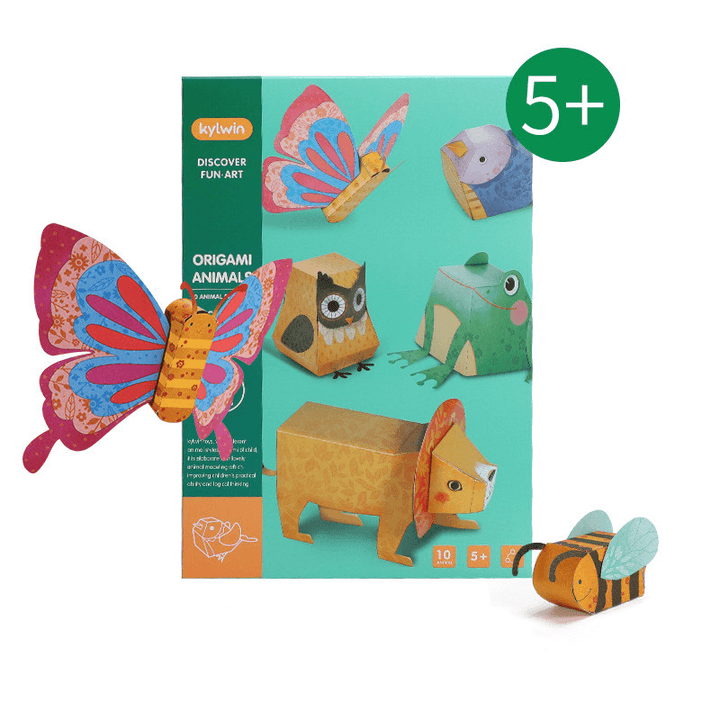 3D Three-Dimensional Origami Robot Hand-Assembled Toy - MRSLM