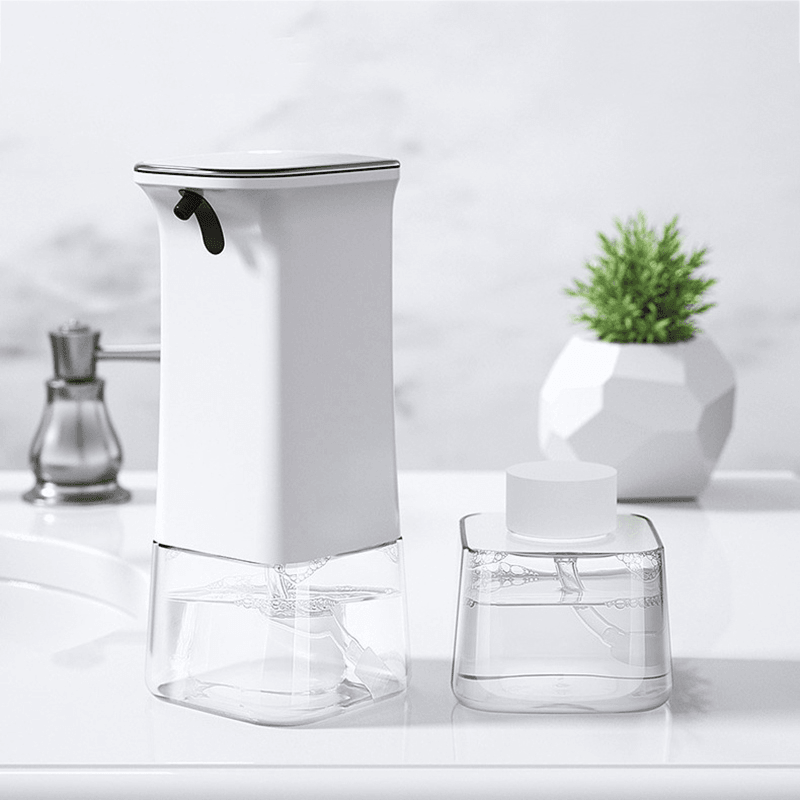 280ML Auto IR Inductive Touchless Foaming Liquid Soap Dispenser IPX4 Waterproof 0.25S Quick Sensing Hand Sanitizer Bubble Washer - MRSLM