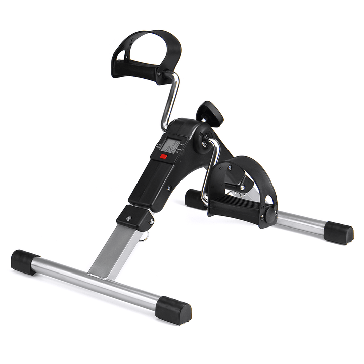 Mini Exercise Fitness Bike Tools Leg Beauty Trainer Pedal Machine Old Man Limb Rehabilitation Leg Hand Training Equipment with Digital Counting - MRSLM