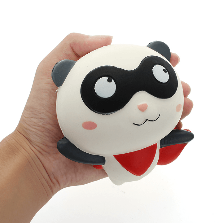 Yunxin Squishy Panda Man Robin Team 12Cm Slow Rising with Packaging Collection Gift Decor Toy - MRSLM