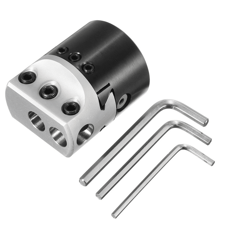 Machifit F1 1/2 Inch 50Mm Boring Head Lathe Milling Tool Holder for 1/2 Inch Boring Bar Lathe Tools - MRSLM