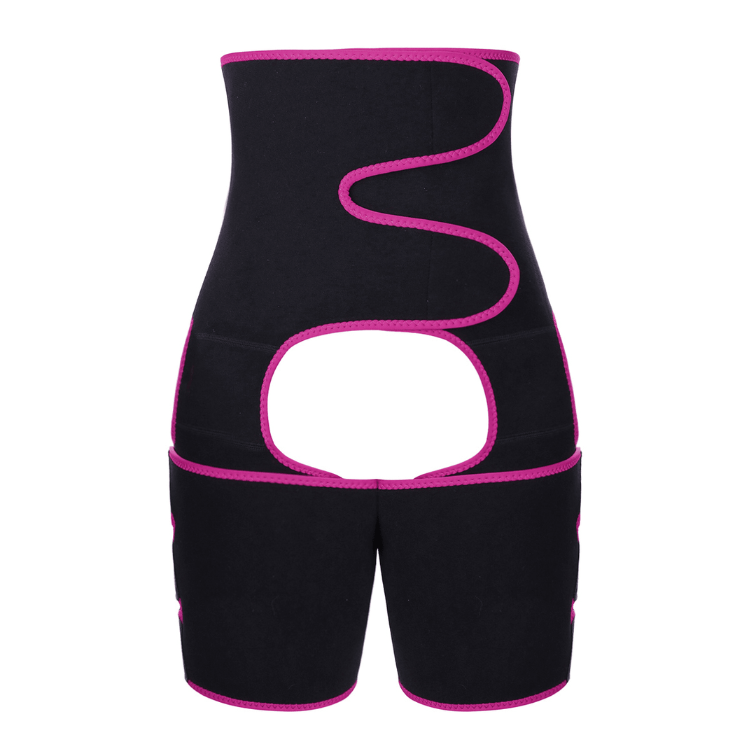 Neoprene Thigh Shaper High Waist Body Shaper Slimmer Wrap Thermo Trainer Sport Waist Protective Accessories - MRSLM