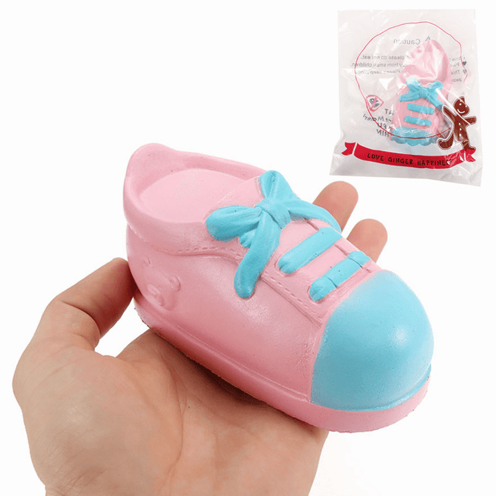 Squishy Shoe 13Cm Slow Rising with Packaging Collection Gift Decor Soft Squeeze Toy - MRSLM