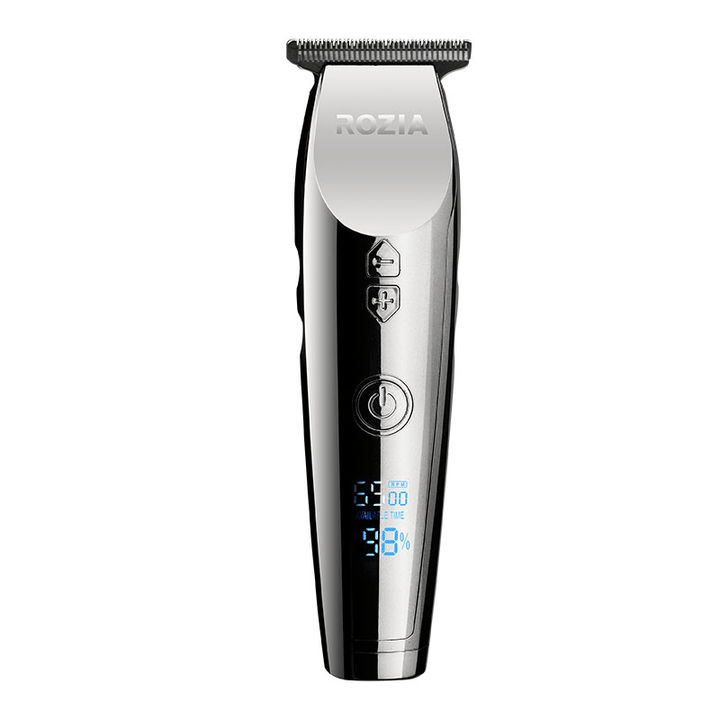 Rozia HQ-266 Electric USB Charging Hair Clipper LDC Display Professional Trimmer - MRSLM