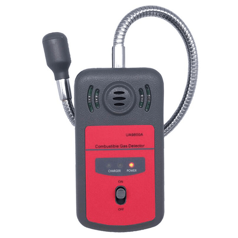 UYIGAO UA9800A Combustible Gas Detector Monitor Portable Odor Gas Leak Meter Gas Analyzer Alarm 0-99% - MRSLM