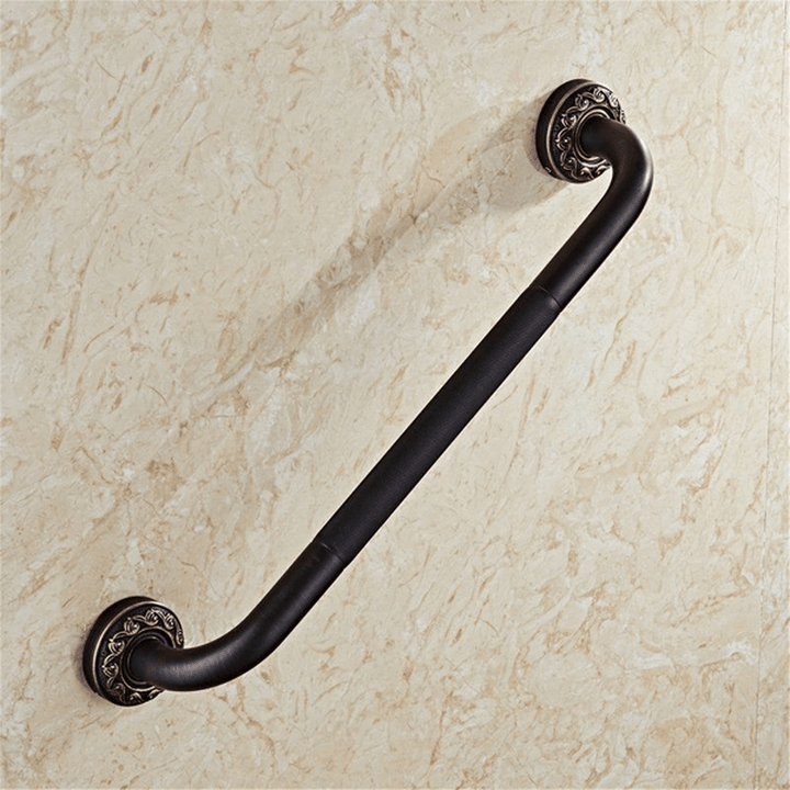 Black Bronze Wall Mounted Towel Rail Bar Grab Support Safety Handle - MRSLM