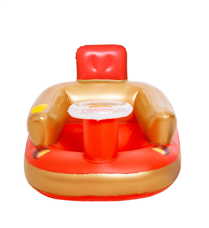 School Seat Dining Chair Baby Inflatable Sofa Eating Seat Portable Music Children Sofa - MRSLM