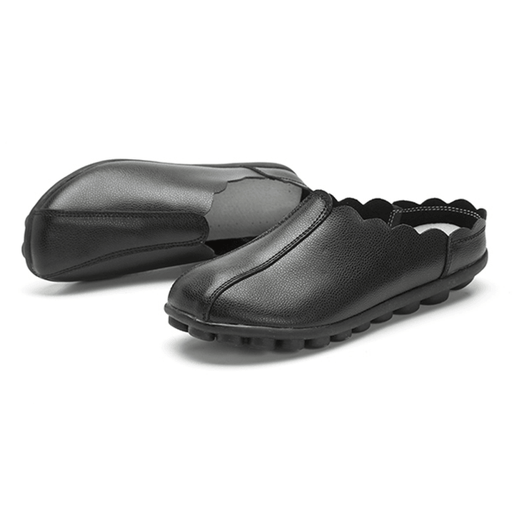 US Size 5-12 Women Comfortable Slip on Laciness Flat Loafers - MRSLM